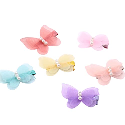 Toyvian Haarschleifenclip 8 Stück Haarnadel Chiffon-schleifen Für Babys Und Kleinkinder von Toyvian