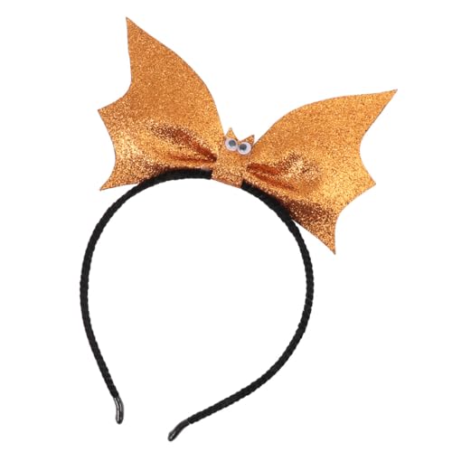 Toyvian Halloween Bat Sequin Hairbands: Sparkly Cute Bat Headband for Women and Girls Halloween Fancy Dress Costume Accessories, One Size von Toyvian
