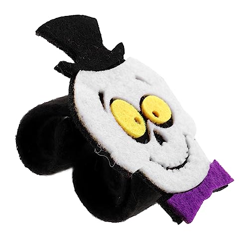 Toyvian Halloween Slap Armband für Lustiges Party Kreatives Design aus Sicherem Vliesstoff Leicht und Tragbar für Halloween Feiern von Toyvian