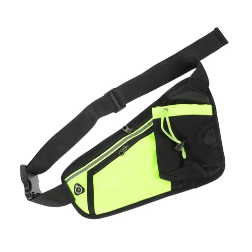 Toyvian Leichte Bauchtasche mit Verstellbarem Gurt und Flaschenhalter Wasserabweisend Modisch Vielseitig für Damen und Herren zum Laufen Wandern und Alltag Kompakt für Handy Geldbörse und von Toyvian