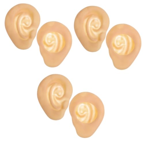 Toyvian Lustige Ohren 3 Riesige Künstliche Ohren Anime-party Verkleiden -ohren Halloween-ohren Menschlicher Körper Kostüm König Charles von Toyvian