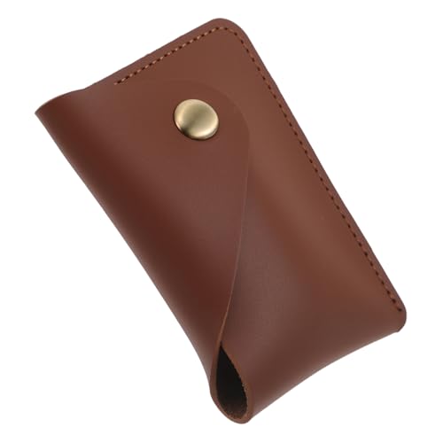 Toyvian Mini Geldbörse Pu- Vintage Kartenetui Für Kreditkarten Id Und Bargeld Schlank Und Leicht Für Unterwegs Braun von Toyvian