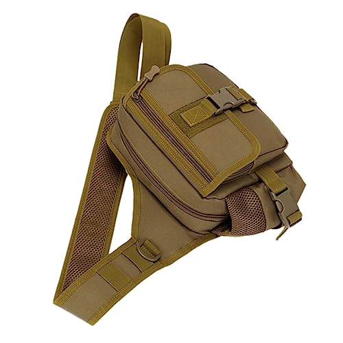 Toyvian Multifunktionale Strapazierfähige Umhängetasche Für Herren Leichte Tragbare Crossbody-Bag Für Outdoor-aktivitäten Zum Wandern Laufen Und Angeln von Toyvian