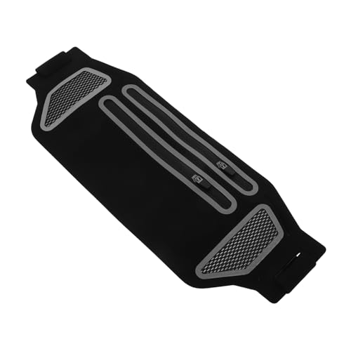 Toyvian Outdoor Sport Bauchtasche mit Dual Zipper und Leicht für Running Marathon und Versteckter Geldgürtel für Herren und Damen von Toyvian