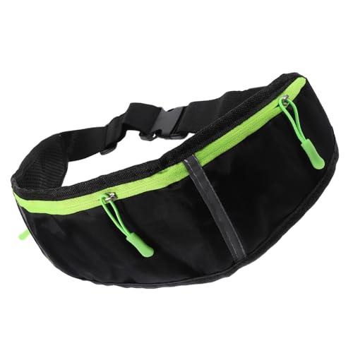 Toyvian Slim Sport Bauchtasche Mit Fächern Multifunktionale wasserdichte Hüfttasche Für Herren Und Damen Für Outdoor-aktivitäten Joggen Und Reisen von Toyvian