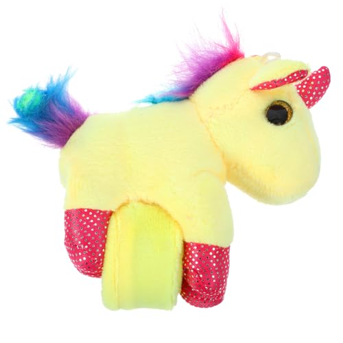 Toyvian Plüsch Tier Schnapparmband Kuscheliges Bequemes Armband für Partygeschenke und Kostümdeko Niedliches Stofftier Langlebig und Leicht Tragbar für Erwachsene von Toyvian