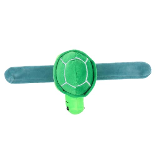 Toyvian Plüsch-schnapparmband Schildkröte Niedliches Tier-slap-armband Für Junge Mädchen Leichte Und Hautfreundliche Armbänder Geschenkidee Für Partys Und Feste von Toyvian