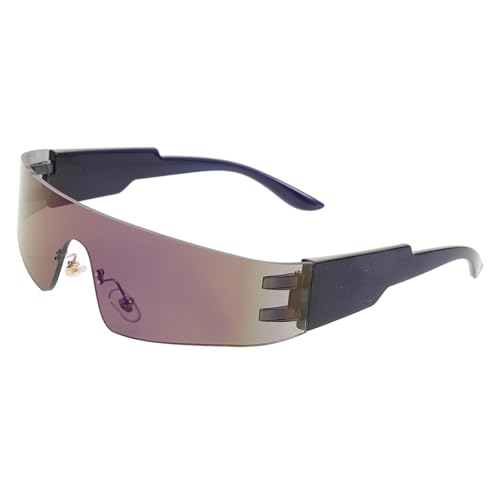 Toyvian Randlose Ultraleichte Sonnenbrille mit Modischem Design Unisex Partybrille für Strand und Besondere Anlässe Komfortabel und Stylisch für Damen und Herren von Toyvian