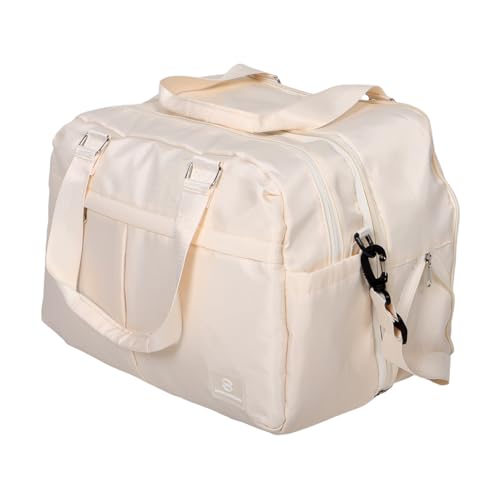 Toyvian Reisetasche Groß Sporttasche mit Trocken Trennung Erweiterbare Fitness und Weekender Tasche für Damen und Herren Ergonomische Tragetasche mit Viel für Sport und Reisen von Toyvian