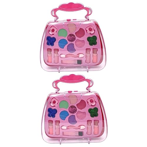 Toyvian 2 Sätze Prinzessin TUT so, als würde sie Spielzeug Spielen die Einkaufstasche Mädchenspielzeug Mädchen Spielzeug Mädchen Kosmetik Make-up-Tool für Mädchen bilden Handtasche Zubehör von Toyvian