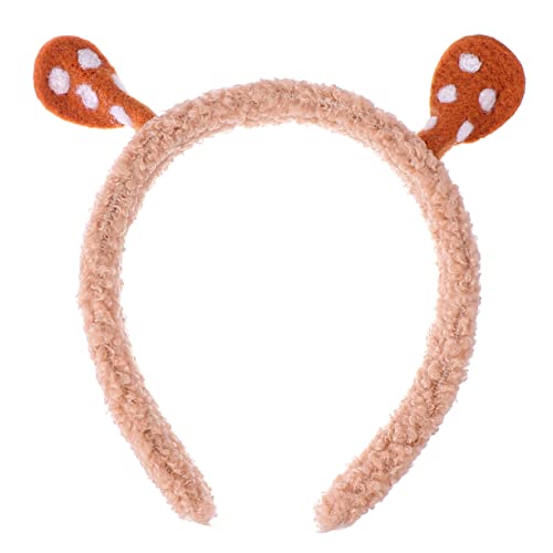 Toyvian Stirnband Weihnachts-requisiten Weihnachtshaarband Tiere Haarreifen Weihnachtsstirnbänder Groß Tiere Stirnbänder Weihnachtsstrumpf Stuffer Geschenk Geweih Fräulein Mädchen Stoff von Toyvian