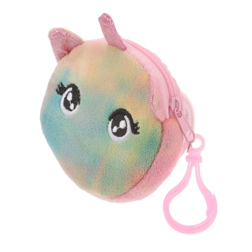 Toyvian Unicorn Snap Bracelet Kuscheliges Plüsch Schnapparmband mit Münzfach für Mädchen und Jungen Cartoon Party Slap Wristband aus Hautfreundlichem PP Baumwollmaterial Partygoodie von Toyvian