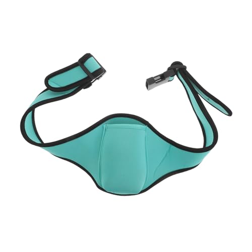 Toyvian Laufgürtel Für Damen Aus Wasserabweisendem Neopren Mit Doppelter Tasche Für Handy Und Ausrüstung Für Yoga Fitness Und Laufen Im Freien von Toyvian