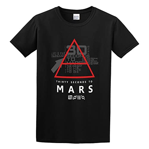 TqaSerHqs 30 Thirty Seconds to Mars Symbol 30Stm Logo T-Shirt Black XXL von TqaSerHqs