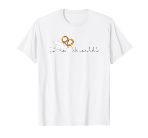 Bayrisch Wiaschdl Wurst Egal Weißwurst Brezel Brezn Herren T-Shirt Bayrisch Wiaschdl Wurst Egal Weißwurst Brezel Brezn Herren T-Shirt von Tracht Boarisch Bayerisch Weißwurscht Weisswurst