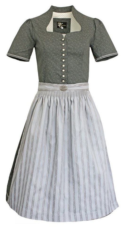 Trachten Deiser Dirndl Trachten Deiser Damen Dirndl Nina D822020 - Anthra von Trachten Deiser