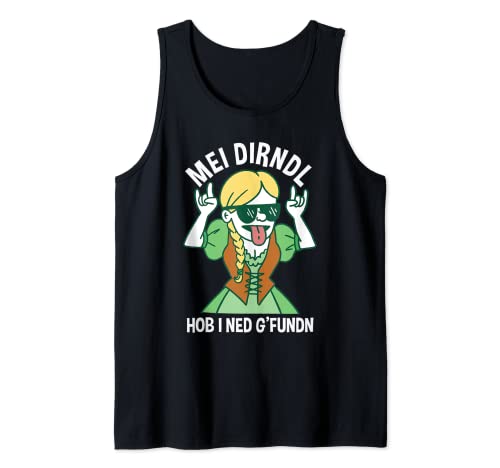 Trachten Oktoberfest Dirndl Tank Top von Trachten Dirndl Lederhosen Bayern Geschenk