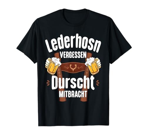 Passend für Oktoberfest Herren Trachten lustig Geschenk T-Shirt Passend für Oktoberfest Herren Trachten lustig Geschenk T-Shirt von Trachten Herren Ersatz Lederhose Geschenk