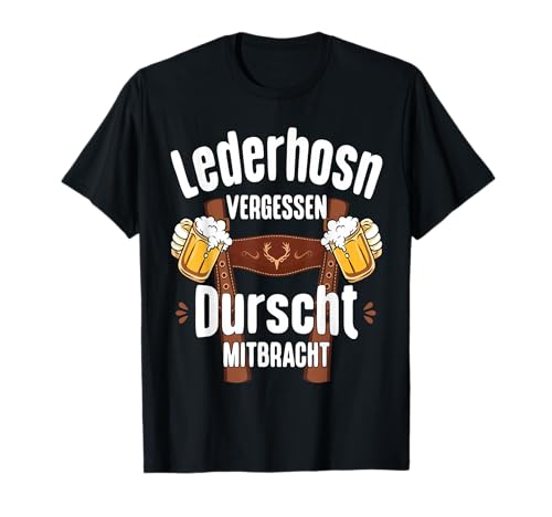 Passend für Oktoberfest Herren Trachten lustiges Geschenk T-Shirt Passend für Oktoberfest Herren Trachten lustiges Geschenk T-Shirt von Trachten Herren Ersatz Lederhose