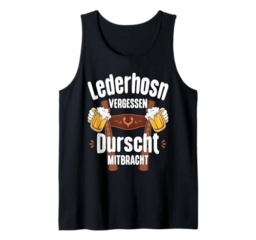 Passend für Oktoberfest Herren Trachten lustiges Geschenk Tank Top Passend für Oktoberfest Herren Trachten lustiges Geschenk Tank Top von Trachten Herren Ersatz Lederhose
