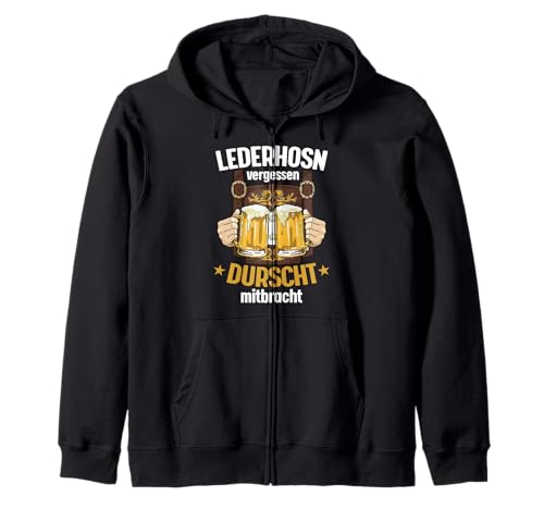Geeignet für Oktoberfest Herren-Trachtentrachten Kapuzenjacke Geeignet für Oktoberfest Herren-Trachtentrachten Kapuzenjacke von Trachten Herren Lederhose Lustiger Oktoberfest