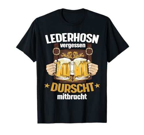 Geeignet für Oktoberfest Herren-Trachtentrachten T-Shirt Geeignet für Oktoberfest Herren-Trachtentrachten T-Shirt von Trachten Herren Lederhose Lustiger Oktoberfest