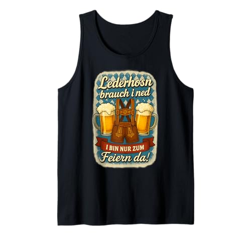 Trachtenshirt Herren Trachten Passend für Oktoberfest 2025 Tank Top von Trachten Herren Trachten Oktoberfest 2025