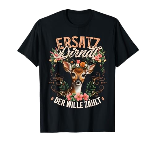 Herzmadl REH Trachten Look passend für Oktoberfest Damen T-Shirt von Trachten Herzmadl Oktoberfest Kollektion