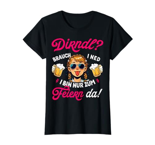 Passend für Oktoberfest T-Shirt Damen Trachtenshirt Dirndl T-Shirt von Trachtenhemd Damen Dirndl T-Shirt Tracht