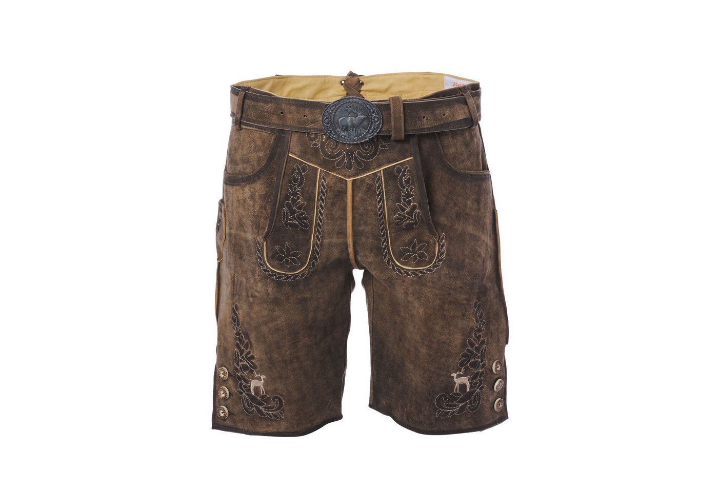 Trachtenkult Trachtenlederhose Kurze Trachten-Lederhose Maximilian Trachtenkult Trachtenlederhose Kurze Trachten-Lederhose Maximilian von Trachtenkult