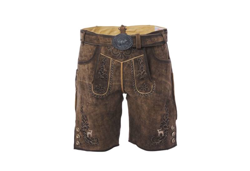 Trachtenkult Trachtenlederhose Kurze Trachten-Lederhose Maximilian Trachtenkult Trachtenlederhose Kurze Trachten-Lederhose Maximilian von Trachtenkult