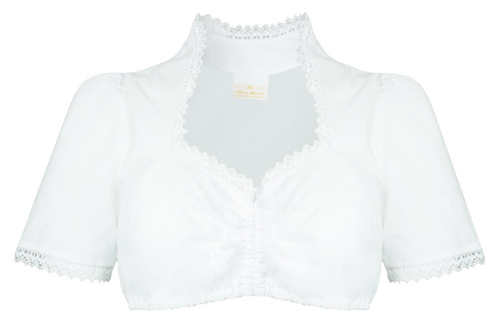 Trachtenland Dirndlbluse Pierre Marcel Damen Halbarm Dirndlbluse Julia mit Trachtenland Dirndlbluse Pierre Marcel Damen Halbarm Dirndlbluse Julia mit von Trachtenland