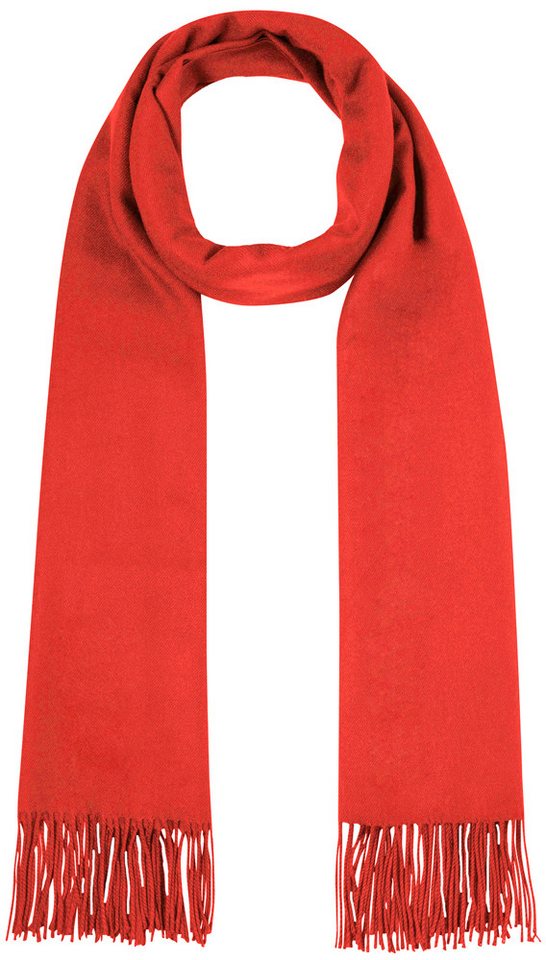 Trachtenland Schal Fransen Stola mit Kaschmir Halstuch 185 x 70 cm von Trachtenland