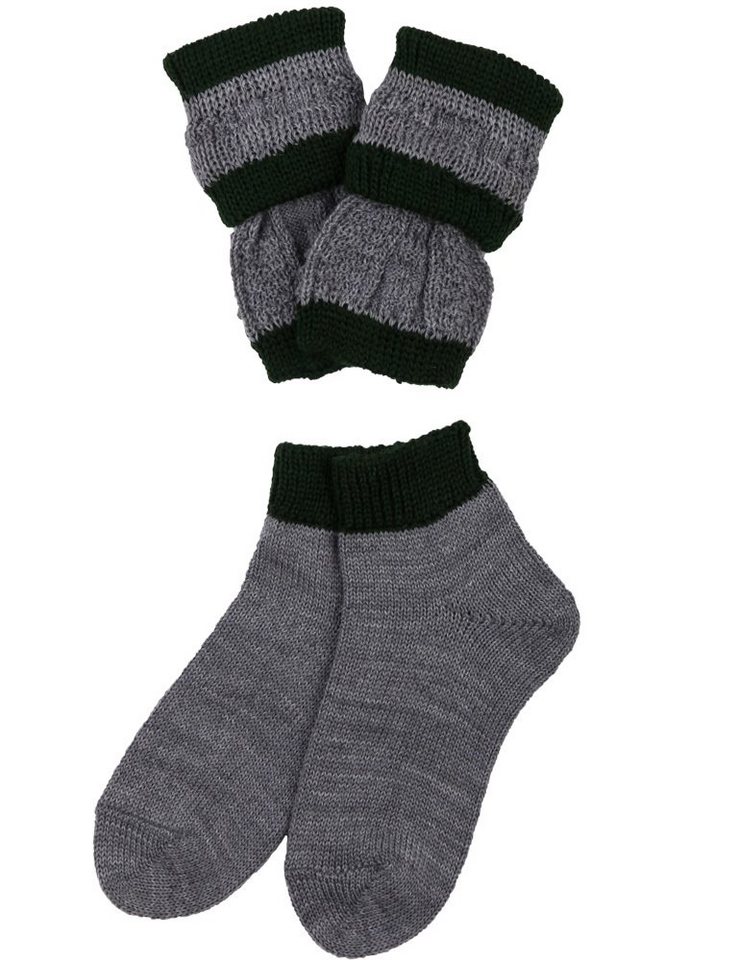 Trachtenland Socken Isar-Trachten Kinder Loferl Socken und Wadenwärmer von Trachtenland