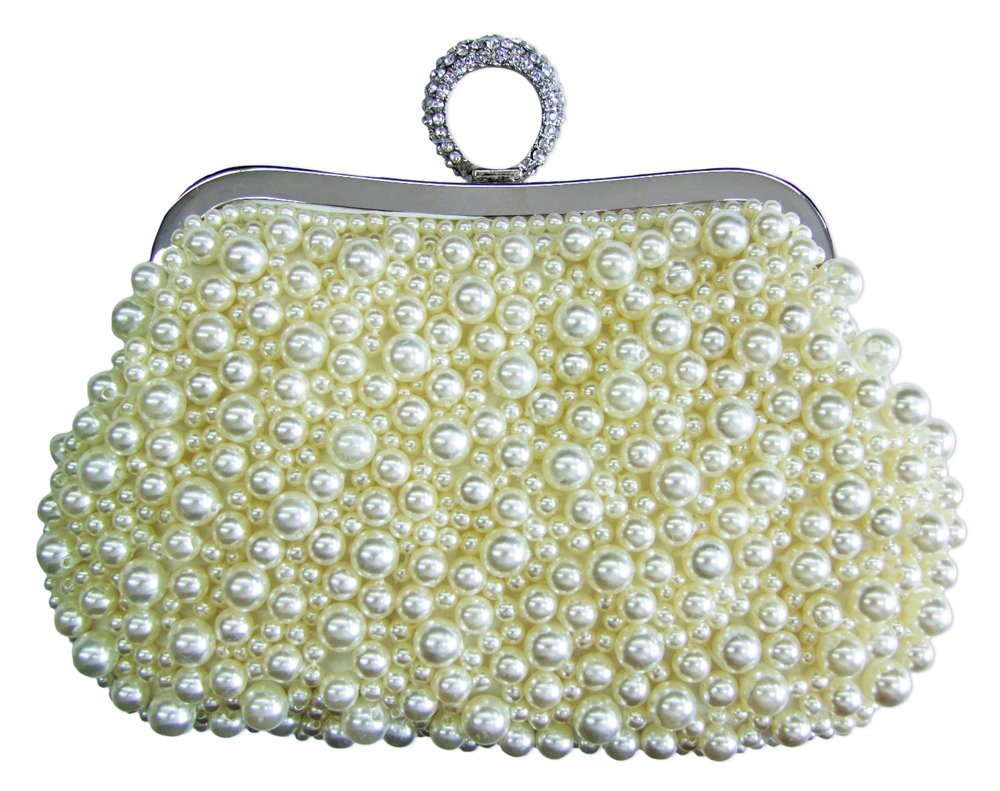 Trachtenland Trachtentasche Elegante Damen Clutch Abendtasche 'Princess' - Cre von Trachtenland