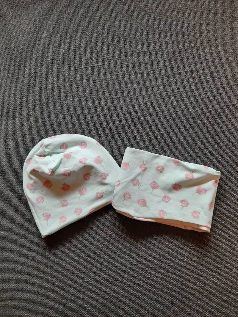 Jersey Mütze, Beanie Und Loop, Kinder. Größe 1-2 Jahre von Trachtenschneiderin