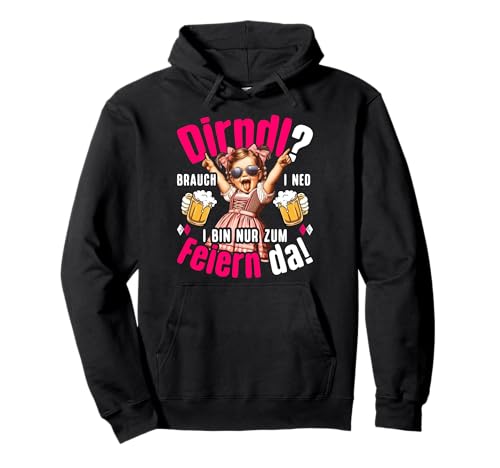 Trachtenshirt Damen Tracht Dirndl Passend für Oktoberfest Pullover Hoodie von Trachtenshirt Damen bayrisch als Ersatz Dirndl