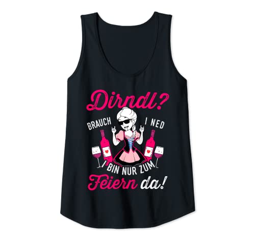 Damen Trachtenshirt Dirndl Tshirt Trachten Passend für Oktoberfest Tank Top Damen Trachtenshirt Dirndl Tshirt Trachten Passend für Oktoberfest Tank Top von Trachtenshirt Damen & lustiges Dirndl T-Shirt