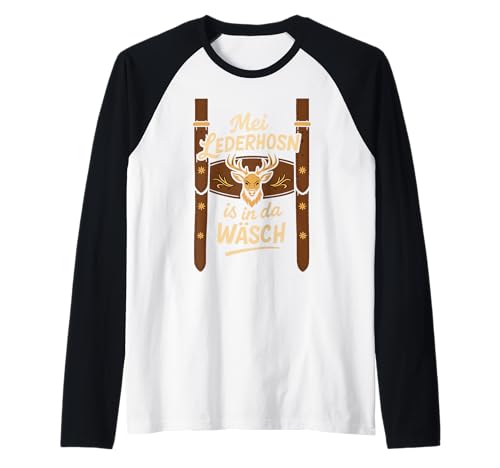 Passend für Oktoberfest T-Shirt Herren Trachtenshirt Tracht Raglan Passend für Oktoberfest T-Shirt Herren Trachtenshirt Tracht Raglan von Trachtenshirt Herren als Ersatz Lederhose T-Shirt