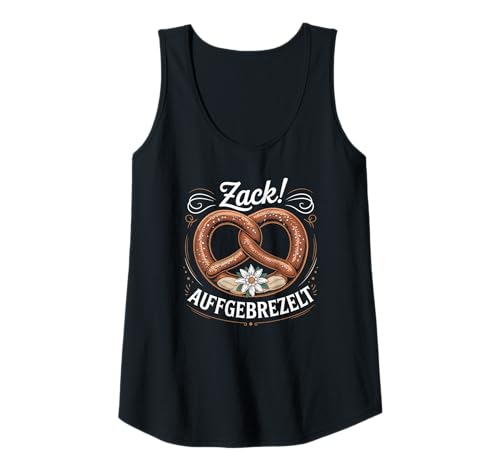 Damen Zack Aufgebrezelt Trachtenhemd Trachten Dirndl Ersatz Damen Tank Top Damen Zack Aufgebrezelt Trachtenhemd Trachten Dirndl Ersatz Damen Tank Top von Trachtenshirt Madl Kostüm Ersatz Dirndl Bretzel