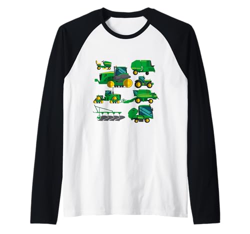Traktor Farmer Landwirtschaft Fahrzeuge Trucks Bauernhof Jungen Kinder Raglan Traktor Farmer Landwirtschaft Fahrzeuge Trucks Bauernhof Jungen Kinder Raglan von Tractor Farmer Farming Vehicles Trucks Farm