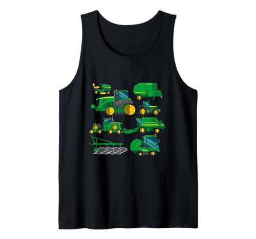 Traktor Farmer Landwirtschaft Fahrzeuge Trucks Bauernhof Jungen Kinder Tank Top Traktor Farmer Landwirtschaft Fahrzeuge Trucks Bauernhof Jungen Kinder Tank Top von Tractor Farmer Farming Vehicles Trucks Farm