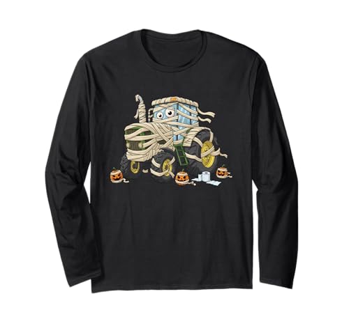 Lustiger Traktor Bauernhof Mama Kürbis Halloween Kinder Herren Damen Langarmshirt Lustiger Traktor Bauernhof Mama Kürbis Halloween Kinder Herren Damen Langarmshirt von Tractor Lovers Cute Halloween Outfits for Boy Girl