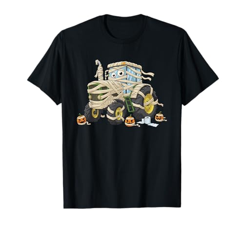Lustiger Traktor Bauernhof Mama Kürbis Halloween Kinder Herren Damen T-Shirt Lustiger Traktor Bauernhof Mama Kürbis Halloween Kinder Herren Damen T-Shirt von Tractor Lovers Cute Halloween Outfits for Boy Girl