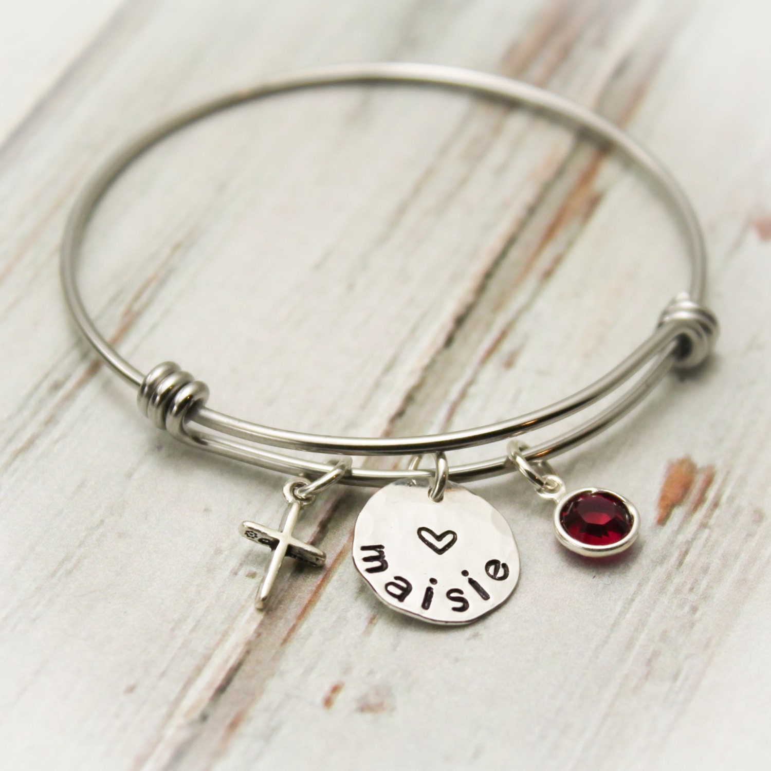 Konfirmation Oder Kommunion Verstellbarer Armreif Personalisierte Hand Gestempelt Armband Konfirmation Oder Kommunion Verstellbarer Armreif Personalisierte Hand Gestempelt Armband von TracyTayanDesigns