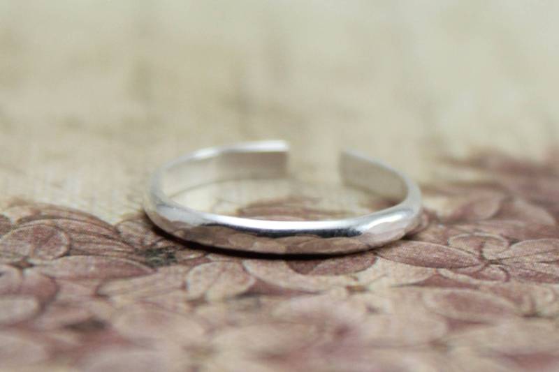 sterling Silber Toe Ring - Verstellbarer sterling Silber Toe Ring - Verstellbarer von TracyTerryJewellery