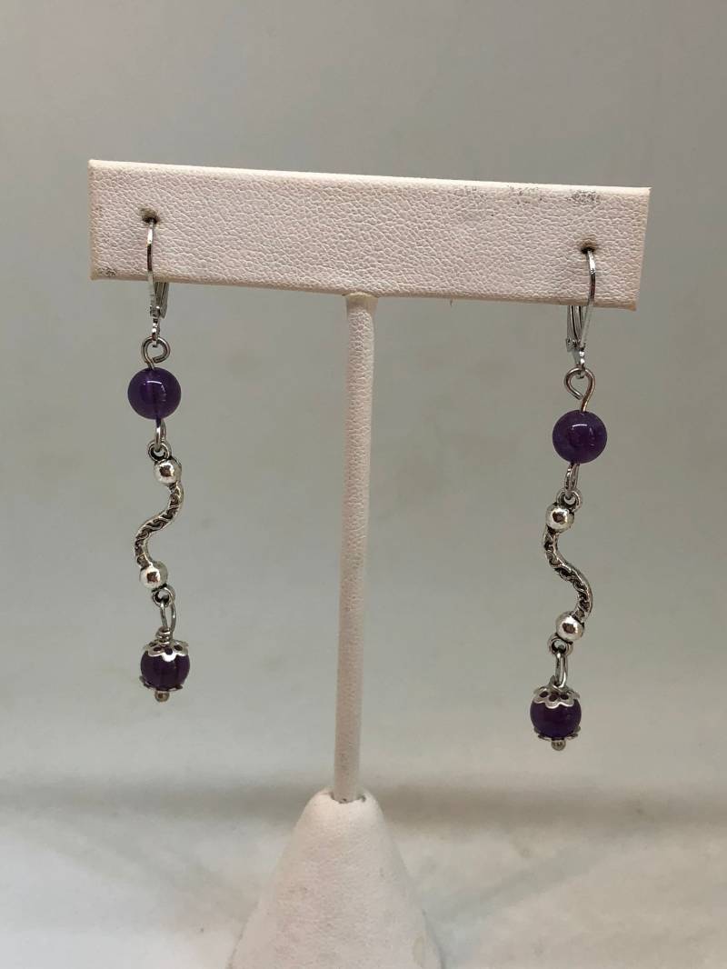 Amethyst Ohrringe von TracysMysticalGems
