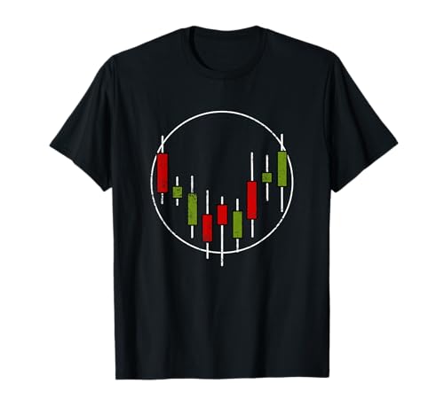 Market Stock Trading Kerzenständer T-Shirt von Trader's Shop
