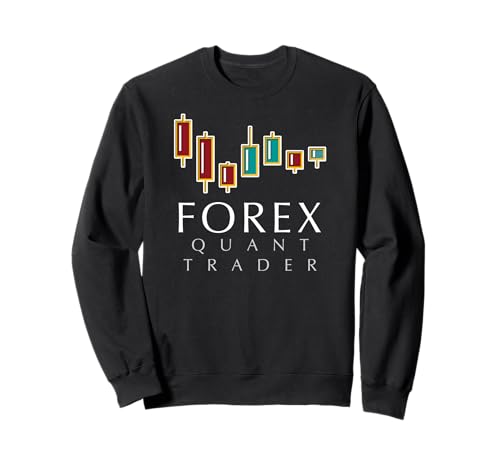 Forex Quant Kerzenständer Muster bleiben flüssig Sweatshirt von Trading Mindset Collective