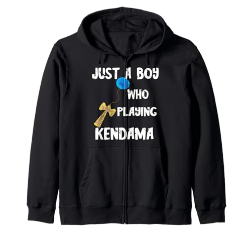 Just A Boy Who Playing Kendama Player Sport Japanisches Spiel Kapuzenjacke Just A Boy Who Playing Kendama Player Sport Japanisches Spiel Kapuzenjacke von Traditional Japanese Kendama Game